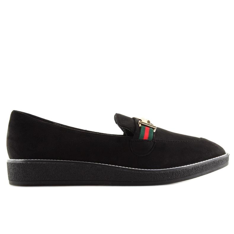 Mocassini da donna neri S0-204 neri nero 2