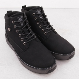 Sneakers alte da uomo cammello Big Star OO174559 marrone 2