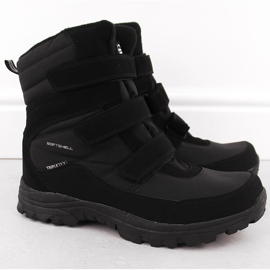 Doposci oversize impermeabili da uomo, American Club SN45 neri nero 1
