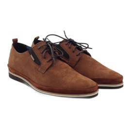 Scarpe da uomo Badura 7758 marrone 4