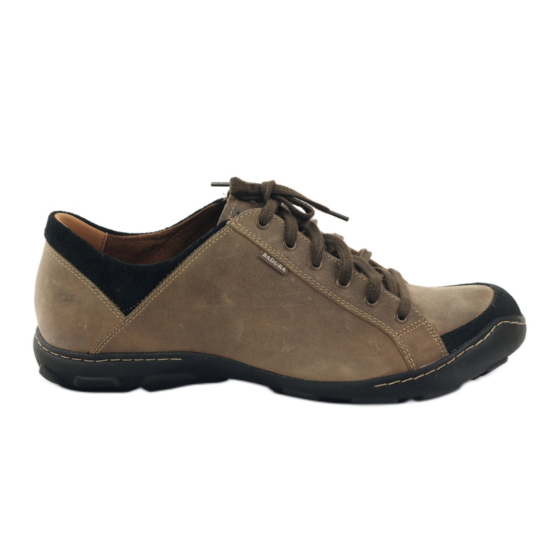 Badura 3176 scarpe sportive beige marrone nero 1