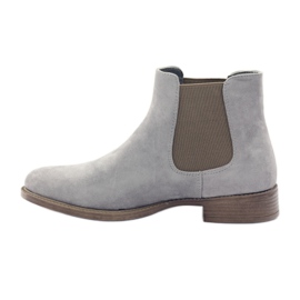 Stivali grigi Jodhpur Sergio Leone 301 grigio 2