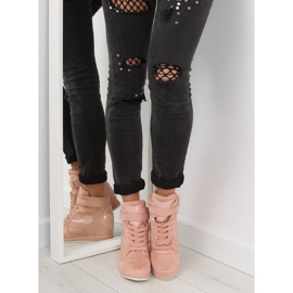 Sneakers rosa da donna 1542 rosa 1