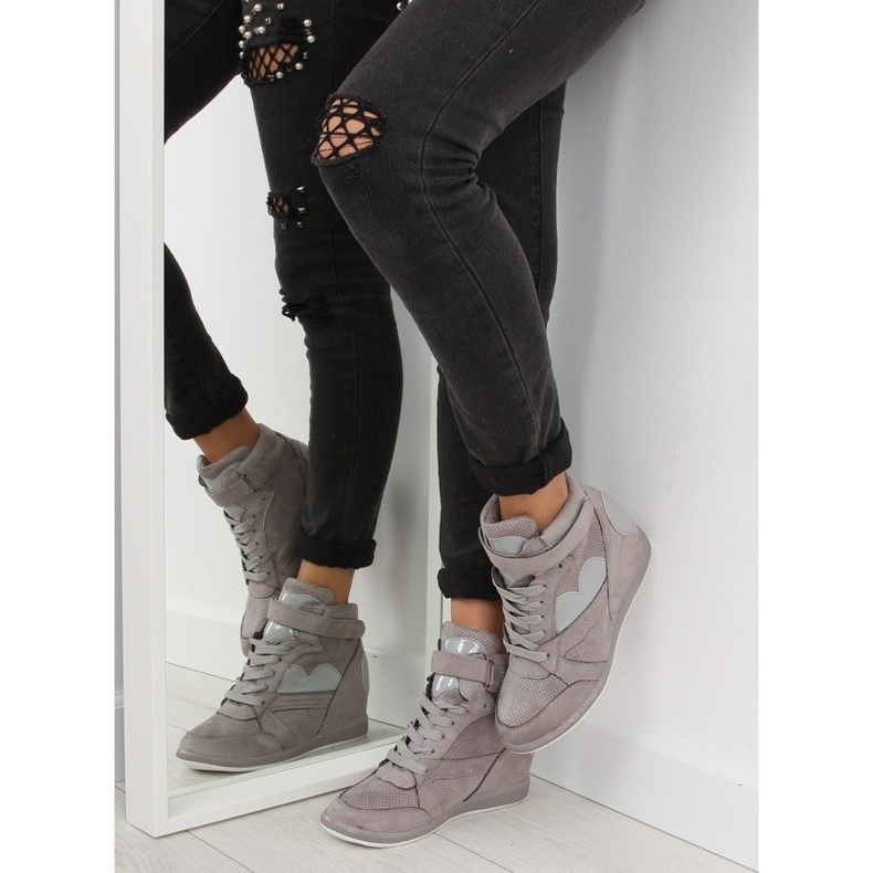 Grigio Sneakers da donna grigie 1542 grigio 2