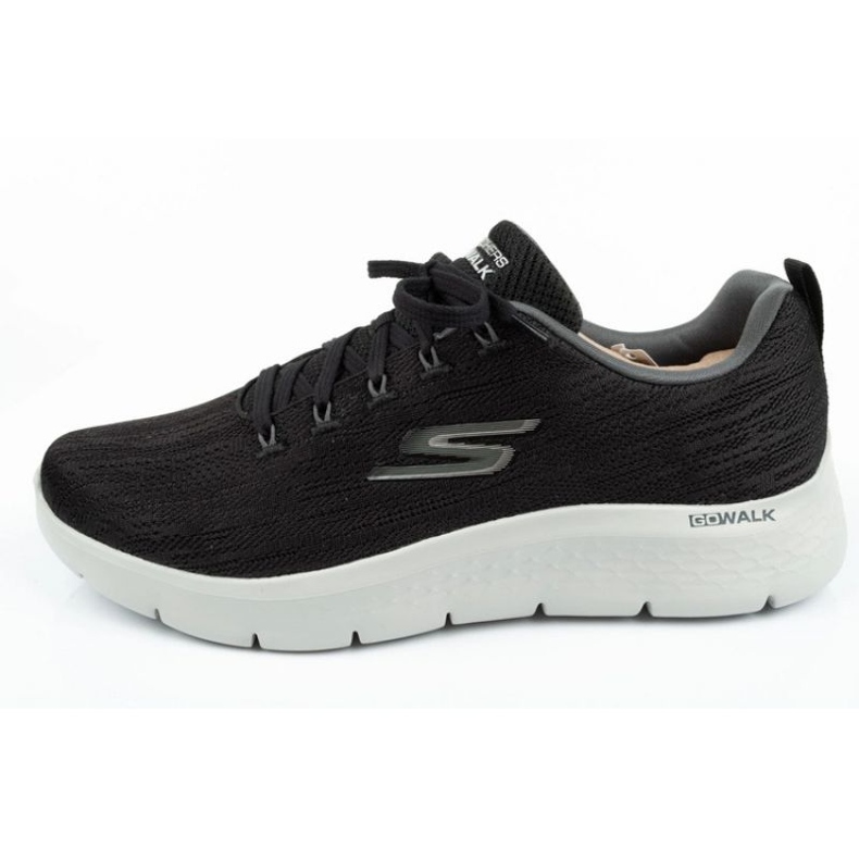 Scarpe sportive Skechers Go Walk 216481/BKGY nere nero 2
