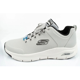 Skechers Scarpe sportive maschili Schechers Arch Fit 232200-LGBK Grey grigio 2