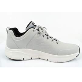 Skechers Scarpe sportive maschili Schechers Arch Fit 232200-LGBK Grey grigio 3