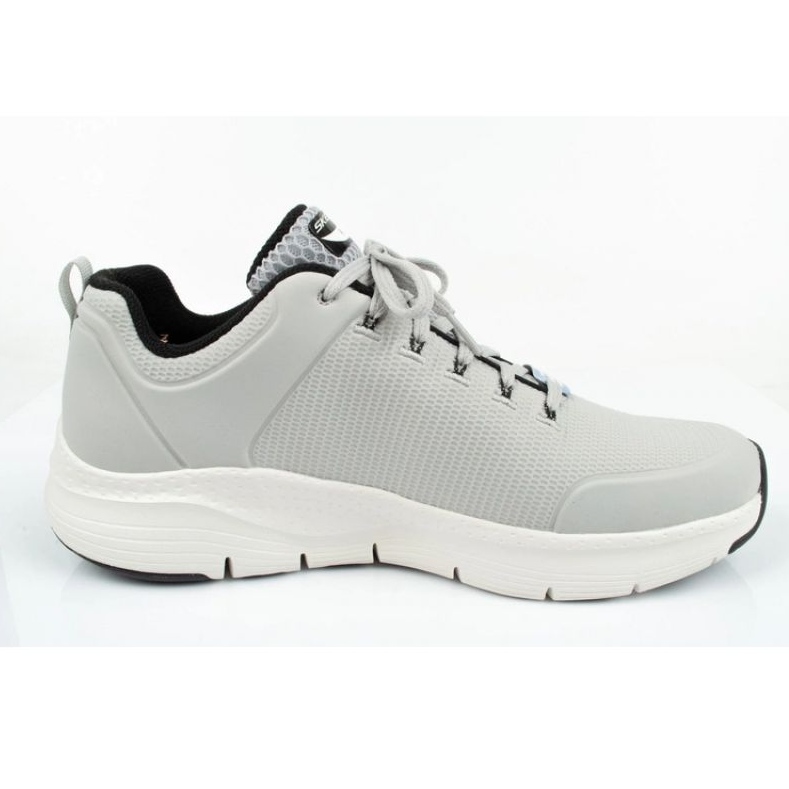 Skechers Scarpe sportive maschili Schechers Arch Fit 232200-LGBK Grey grigio 3