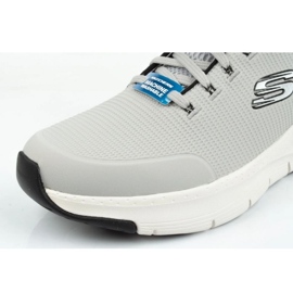 Skechers Scarpe sportive maschili Schechers Arch Fit 232200-LGBK Grey grigio 4