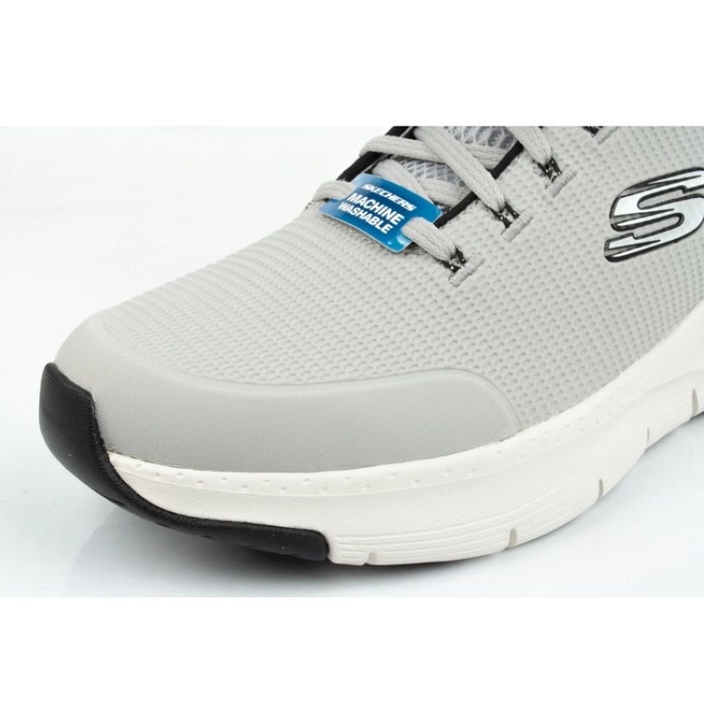 Skechers Scarpe sportive maschili Schechers Arch Fit 232200-LGBK Grey grigio 4