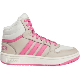 Scarpe Adidas Hoops Mid 3.0 K IF7739 beige 4