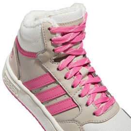 Scarpe Adidas Hoops Mid 3.0 K IF7739 beige 5