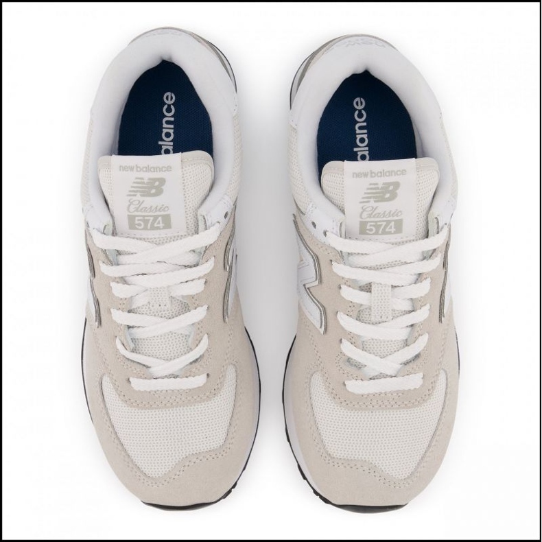 Scarpe New Balance WL574EVW beige 4