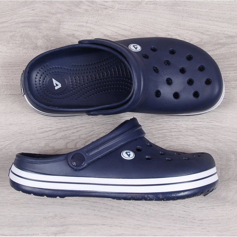 Ciabatte per bambini blu navy American Club 1
