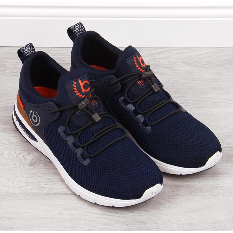 Scarpe sportive maschili blu navy bugatti jj153028 1