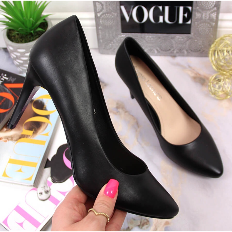 Décolleté a stiletto Sergio Leone nere nero 2
