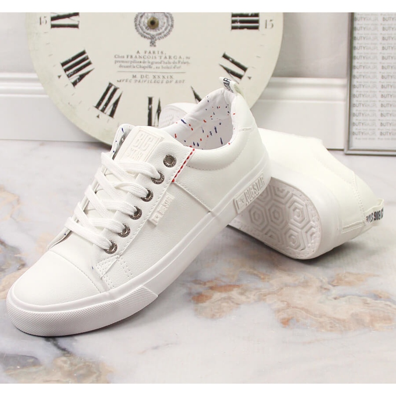 Sneakers basse bianche Big Star KK274005 bianco 2