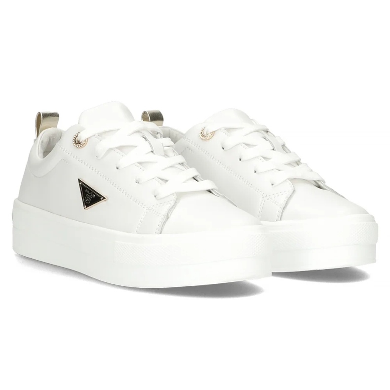 Sneaker in pelle Filippo Dp3533/25 Wh Bianco bianca 1