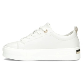 Sneaker in pelle Filippo Dp3533/25 Wh Bianco 2