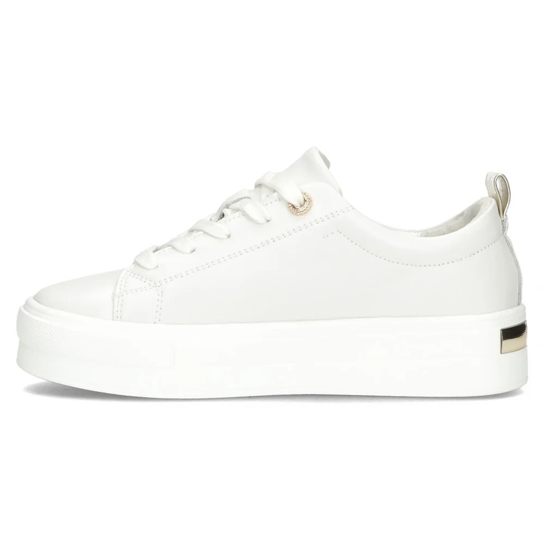 Sneaker in pelle Filippo Dp3533/25 Wh Bianco 2