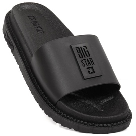 Ciabatte da donna nere con plateau Big Star LL274429 nero 1