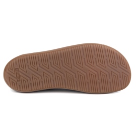 Olivier Feci di pelle minimalista a piedi nudi 1280 marrone scuro 1