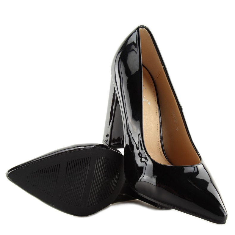 Nero Décolleté tacco alto nero FM4096 Nero 2