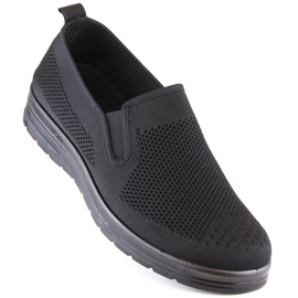 News Novità 1022 scarpe slip-on da uomo di colore nero 1