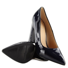 Tacchi alti blu navy FM4096 Navy 2