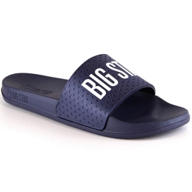 Pantofole in schiuma per bambini azzurre Big Star MM274714 blu 2
