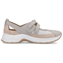 Comode scarpe da donna con velcro, multicolor Remonte D0G08-40 multicolore 1