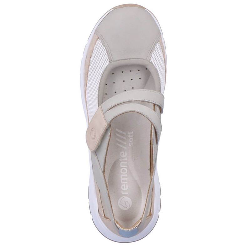 Comode scarpe da donna con velcro, multicolor Remonte D0G08-40 multicolore 2