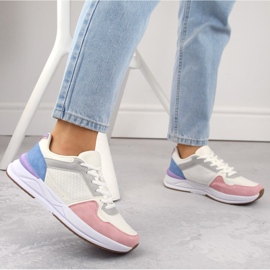 Scarpe sportive stringate da donna multicolor Atletico WY23593 multicolore 2