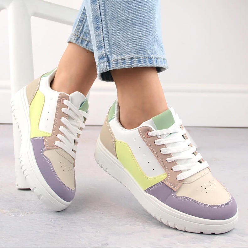 Sneakers sportive multicolor da donna McBraun 23263 multicolore 2