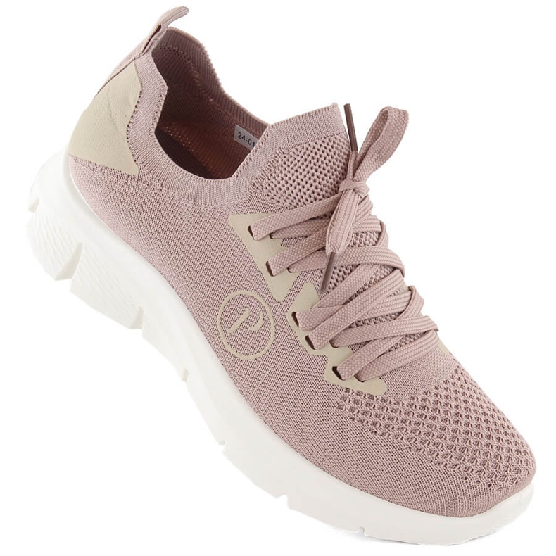 Scarpe sportive rosa da donna Potocki BK01303 1