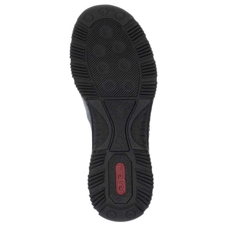 Scarpe slip-on da donna blu navy Rieker N3267-14 2