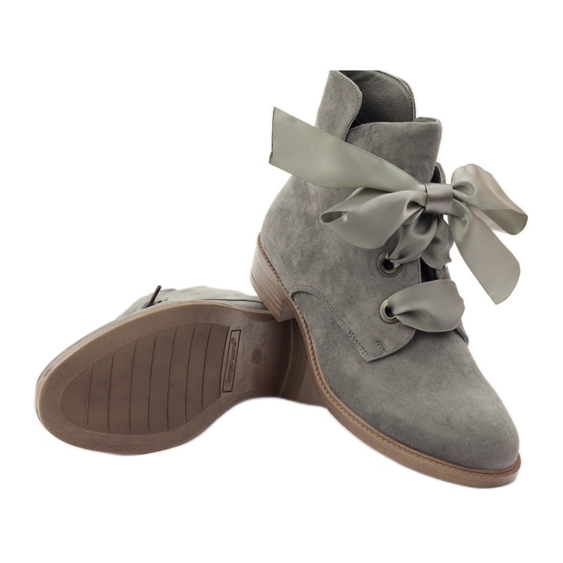 Stivali da donna Sergio Leone 300 grigi grigio 3
