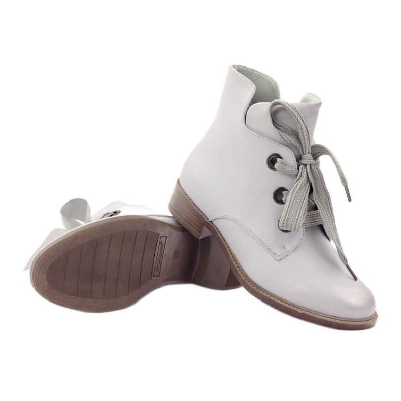 Stivali Sergio Leone 300 argento metallizzato grigio 3