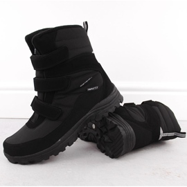 Doposci oversize impermeabili da uomo, American Club SN45 neri nero 2