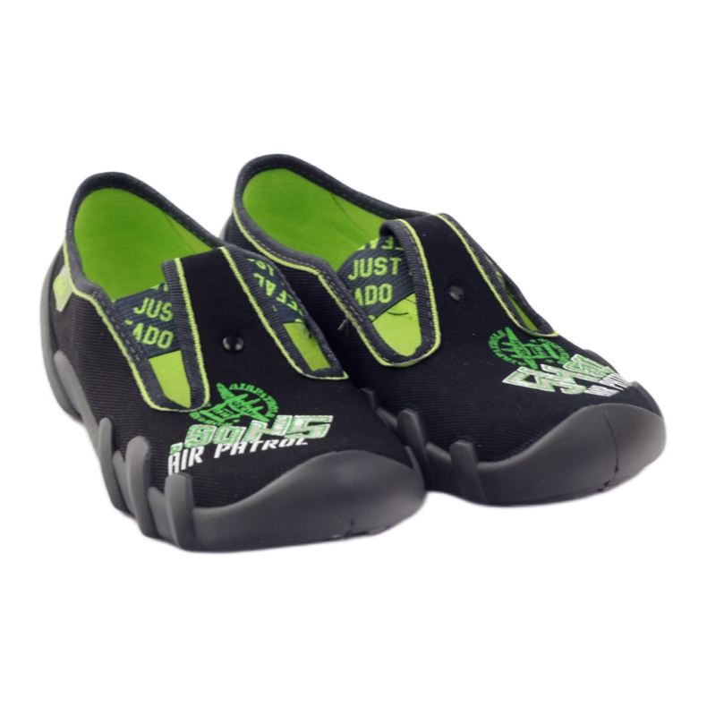 Scarpe per bambini Befado 290y162 verde nero 4
