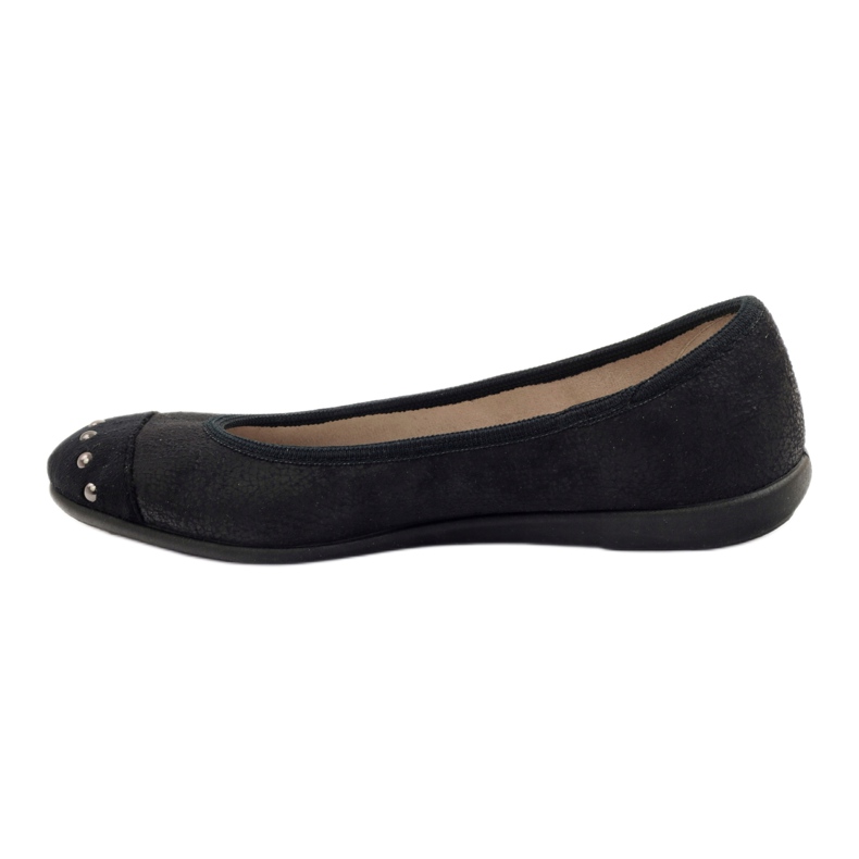 Befado scarpe da donna ballerine pantofole 309q015 nero 2