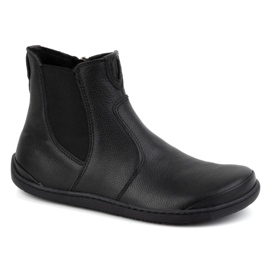 Olivier Stivaletti Chelsea da donna a piedi nudi con cerniera, isolanti 1263, neri nero 3