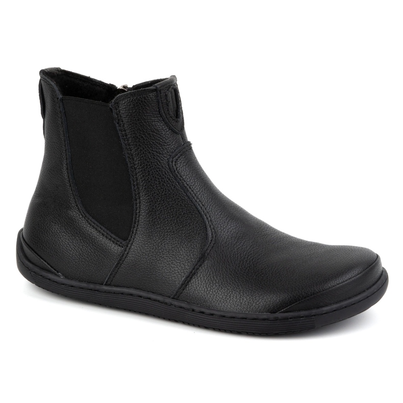 Olivier Stivaletti Chelsea da donna a piedi nudi con cerniera, isolanti 1263, neri nero 3