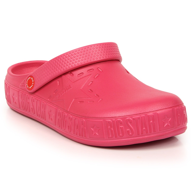 Ciabatte da donna rosa kroks rosa Big Star II275007 2