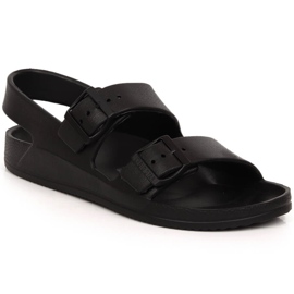 Sandali sportivi da donna in schiuma nera Big Star LL274745 nero 2