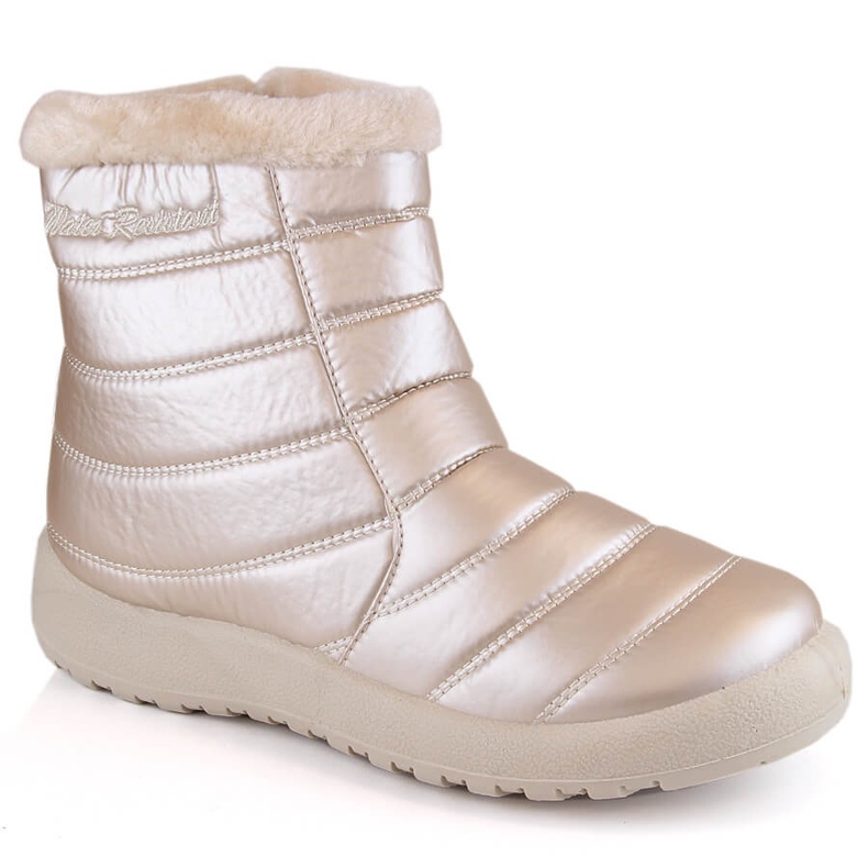 News Doposci impermeabili da donna in vernice, beige Novità 1467 1
