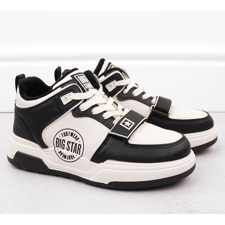 Scarpe sportive isolanti bianche e nere Big Star OO274A158 nero 2
