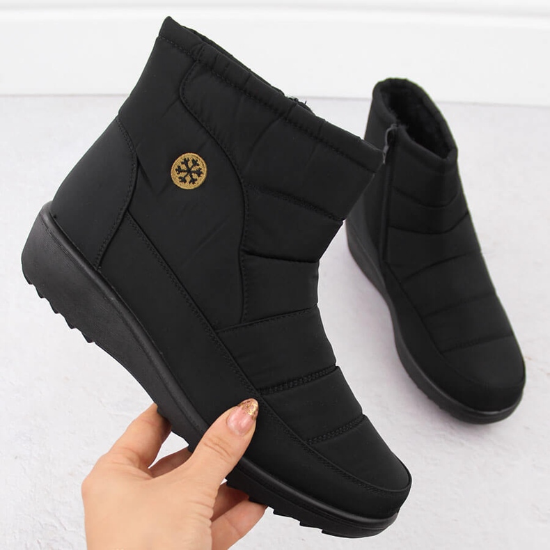 Doposci neri da donna Unisoft 7997 nero 1