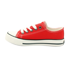 Sneakers allacciate Big Star 374002 rosso bianco 2