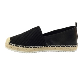 Ballerine espadrillas Big star 274196 nero marrone 2
